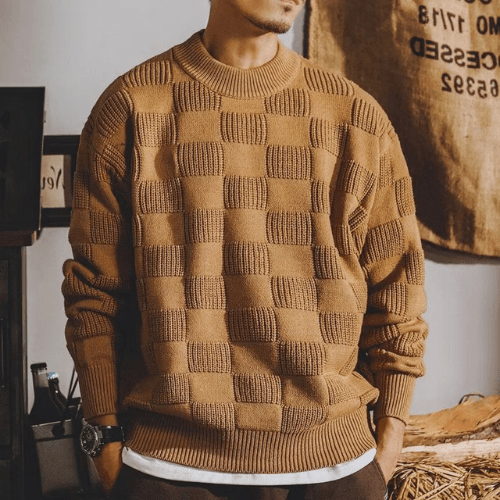 Fey - Urban Sweater - Sweater Heren - Casual - Comfortabel - Ideaal voor de Herfst - Sorata