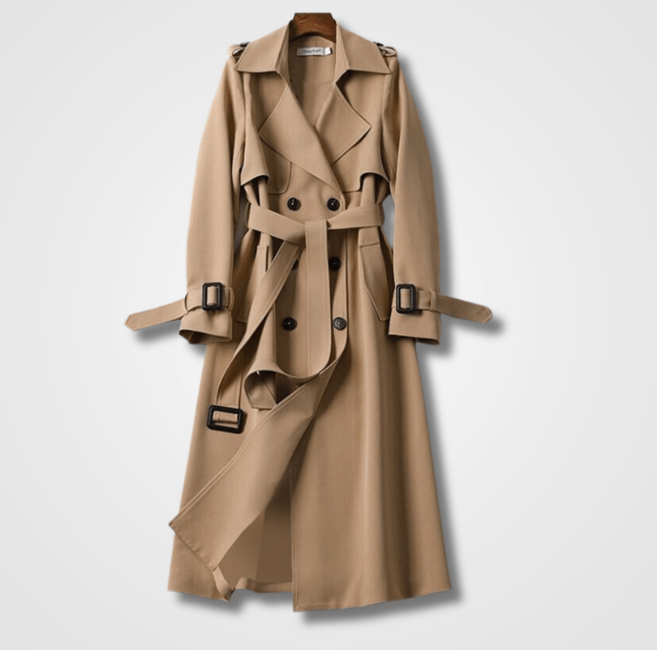 Fiona | Klassieke & Elegante Dames Trenchcoat | Casual Ontwerp - Sorata