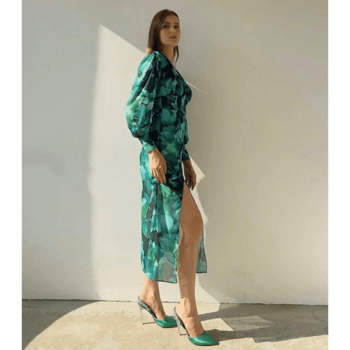 Fiona - Lange Mouwen Jurk Dames - Veelzijdige Outfit - Perfect Voor Elk Seizoen - Sorata