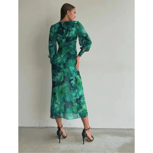 Fiona - Lange Mouwen Jurk Dames - Veelzijdige Outfit - Perfect Voor Elk Seizoen - Sorata