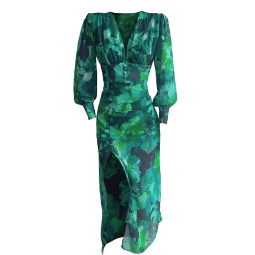 Fiona - Lange Mouwen Jurk Dames - Veelzijdige Outfit - Perfect Voor Elk Seizoen - Sorata