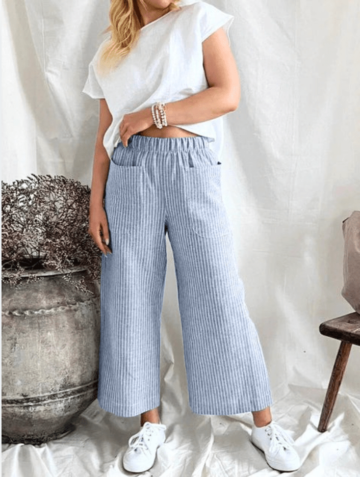 Floortje - Broek Dames - Comfortabele Corduroy Broek - Trendy Ontwerp - Sorata