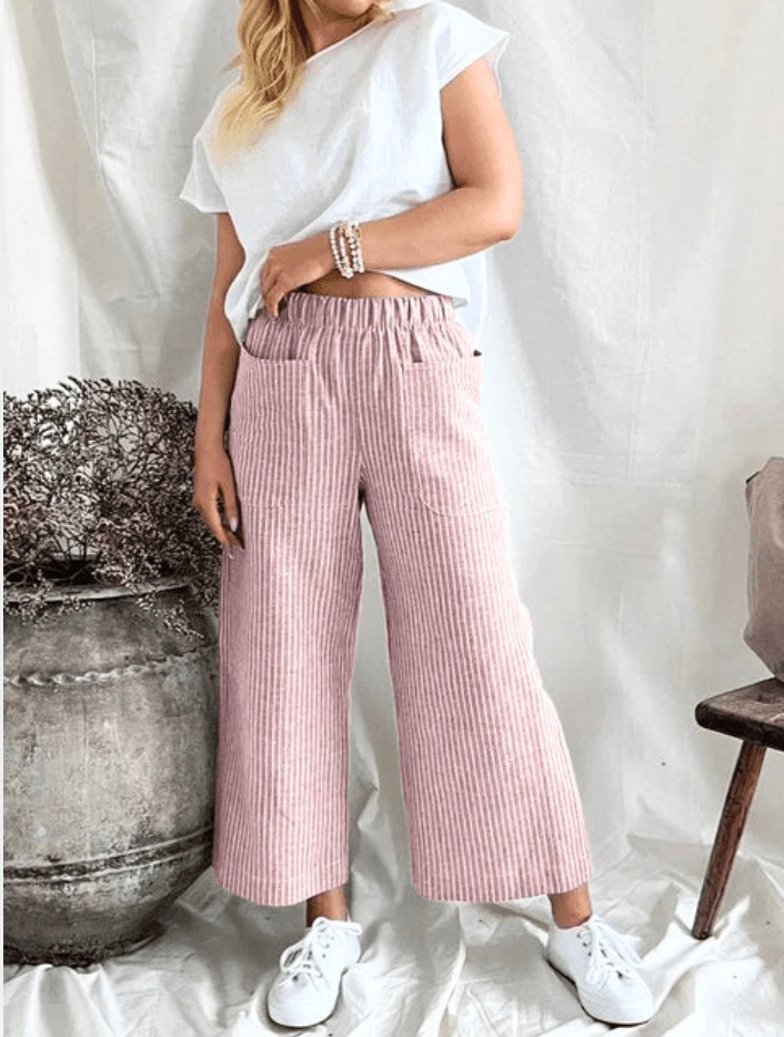 Floortje - Broek Dames - Comfortabele Corduroy Broek - Trendy Ontwerp - Sorata