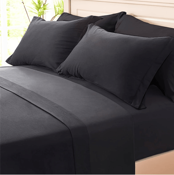 FluweelSoft | Warme Microfibre Dekbedovertrek Set | Comfortabel & Stijlvol - Sorata
