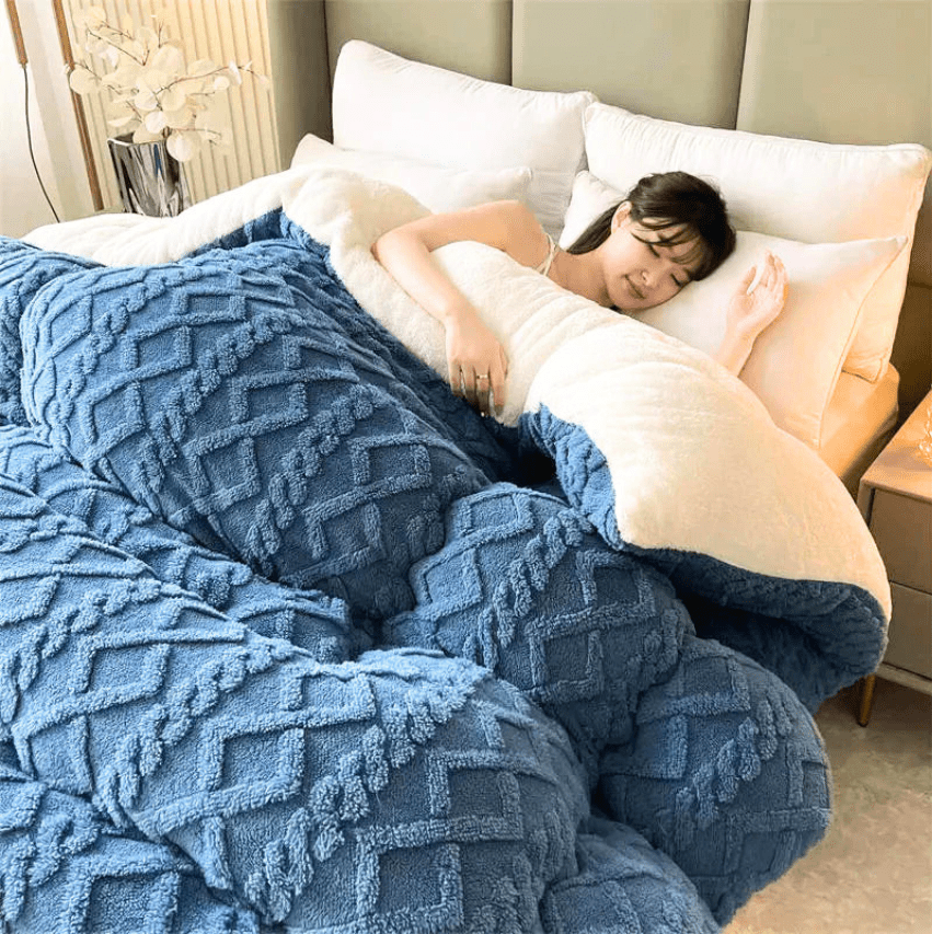 FrozyWinter | Warme Dekbedovertrek van Kasjmier | Comfortabel - Sorata