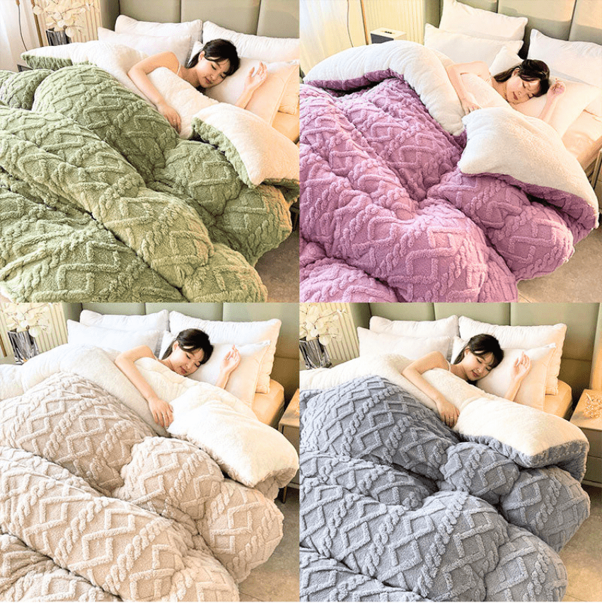 FrozyWinter | Warme Dekbedovertrek van Kasjmier | Comfortabel - Sorata