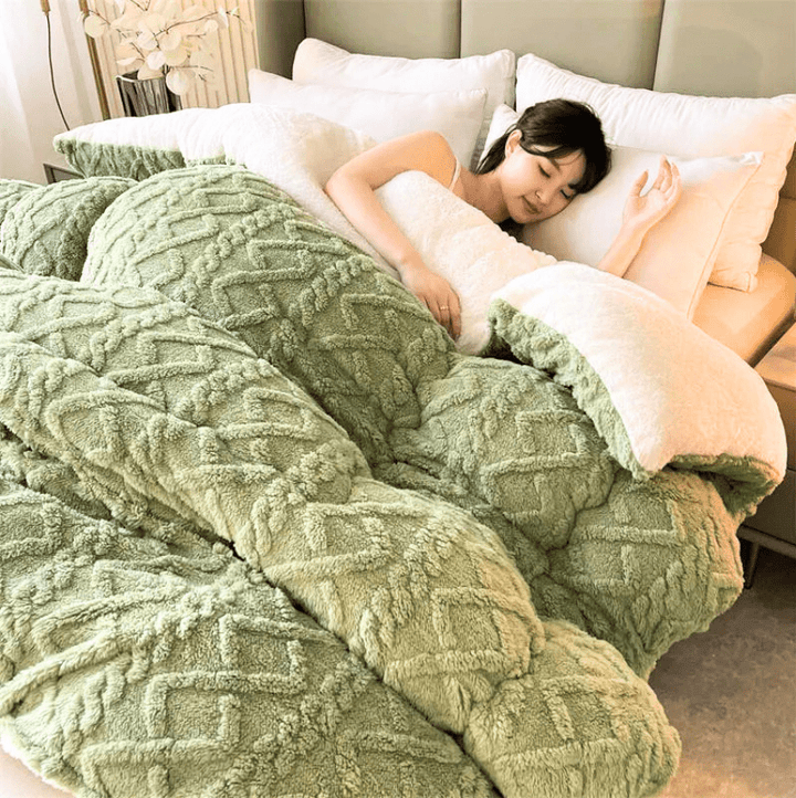 FrozyWinter | Warme Dekbedovertrek van Kasjmier | Comfortabel - Sorata