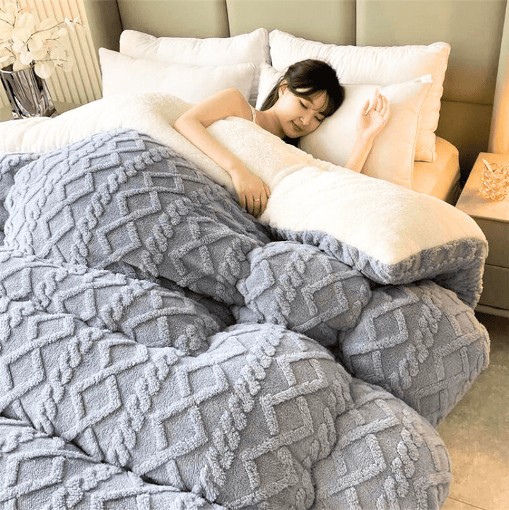 FrozyWinter | Warme Dekbedovertrek van Kasjmier | Comfortabel - Sorata