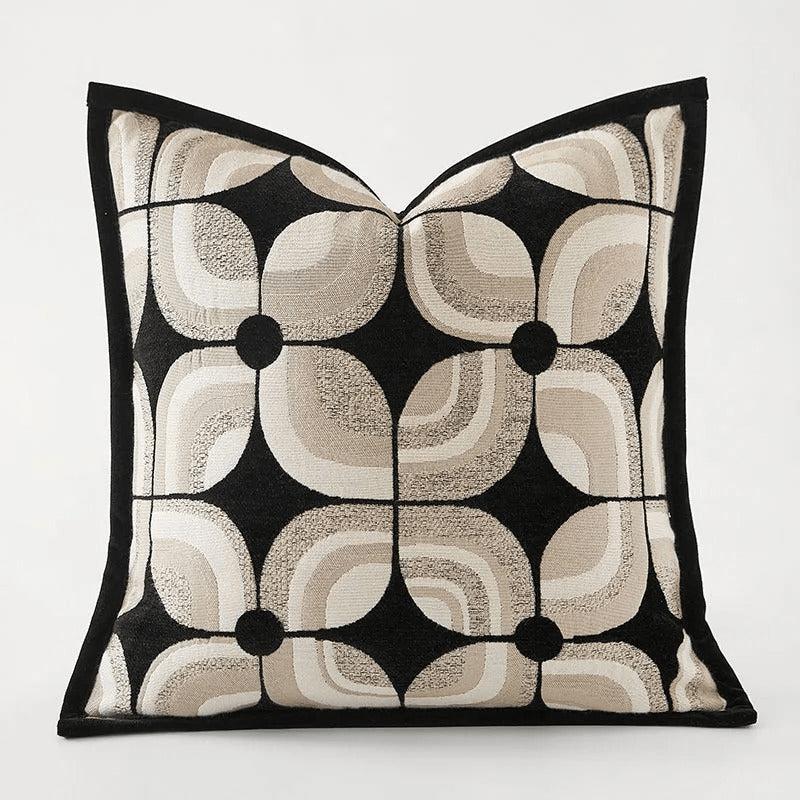 GeoHoes | Moderne Geometrische Kussenhoes | Comfortabel & Trendy - Sorata
