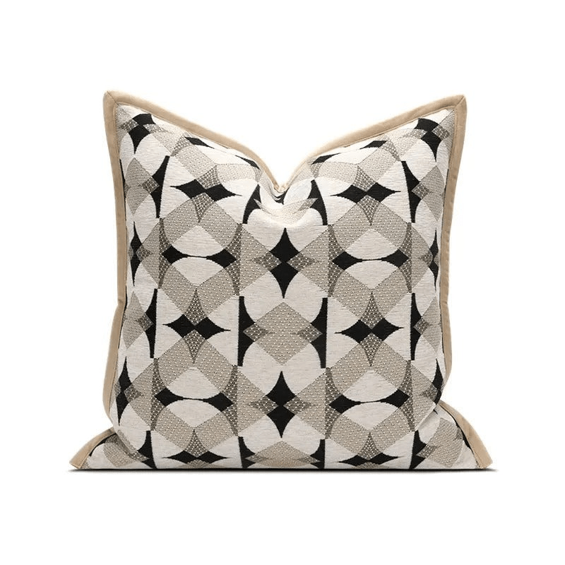GeoHoes | Moderne Geometrische Kussenhoes | Comfortabel & Trendy - Sorata