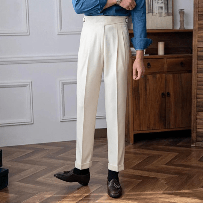 Giorgio | Italiaanse Stijl Broek | Heren Broek | Casual & Chic Design - Sorata