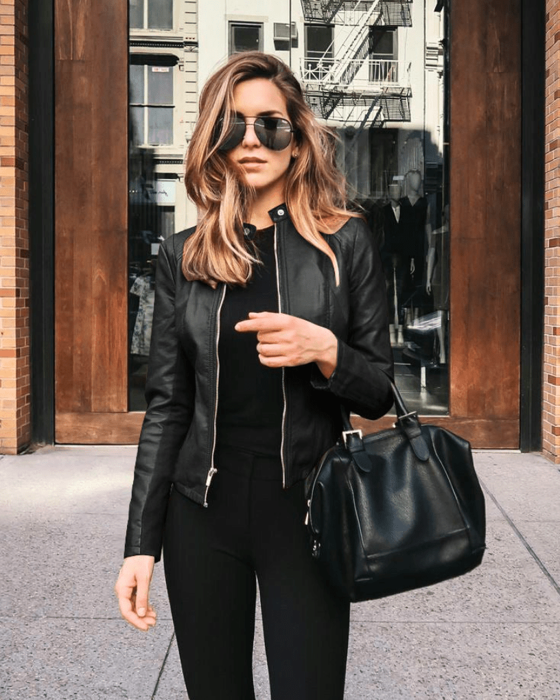 Grace - Jas Dames - Slim Fit Leren Jas Dames - Perfect voor Herfst - Trendy & Casual - Sorata