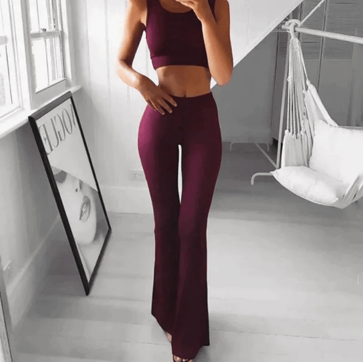 Hailey | Flared Dames Broek Voor Een Stijlvolle Look - Sorata