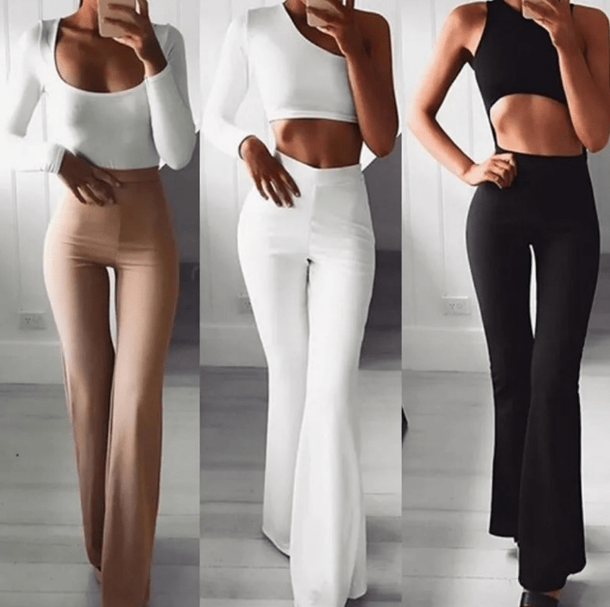 Hailey | Flared Dames Broek Voor Een Stijlvolle Look - Sorata