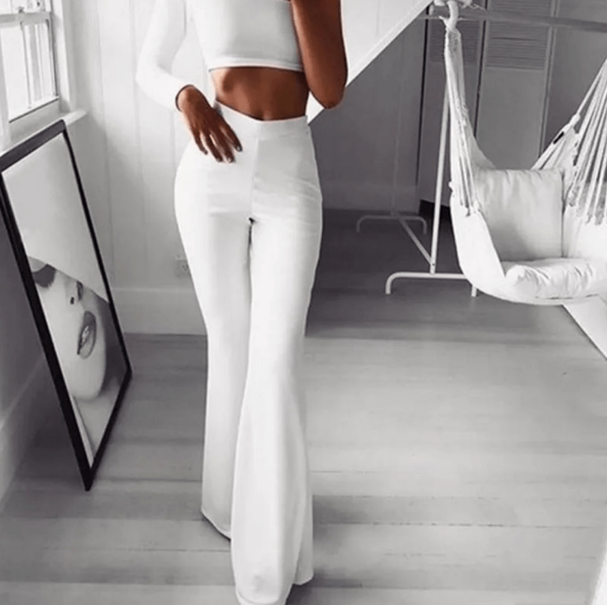 Hailey | Flared Dames Broek Voor Een Stijlvolle Look - Sorata
