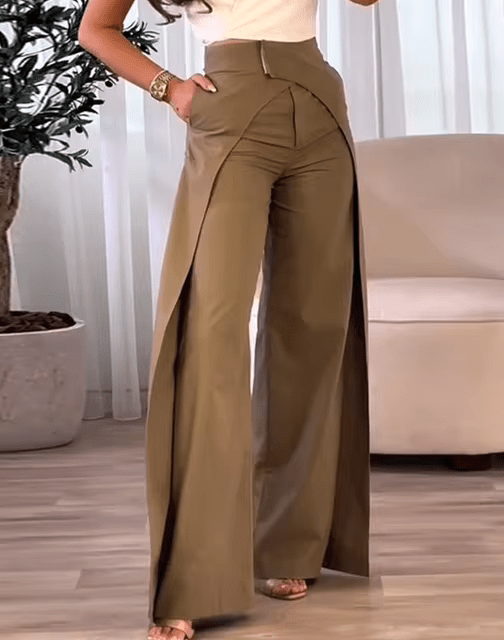 Hailey | High - Waisted Pants | Dames Broek - Sorata