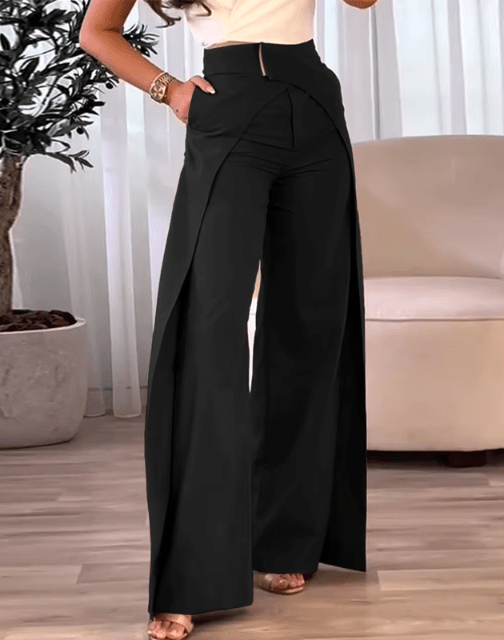 Hailey | High - Waisted Pants | Dames Broek - Sorata