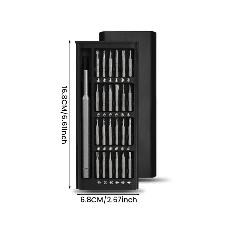 HandyGrip - 24 - in - 1 Schroevendraaierset - Multifunctioneel & Compact - Sorata