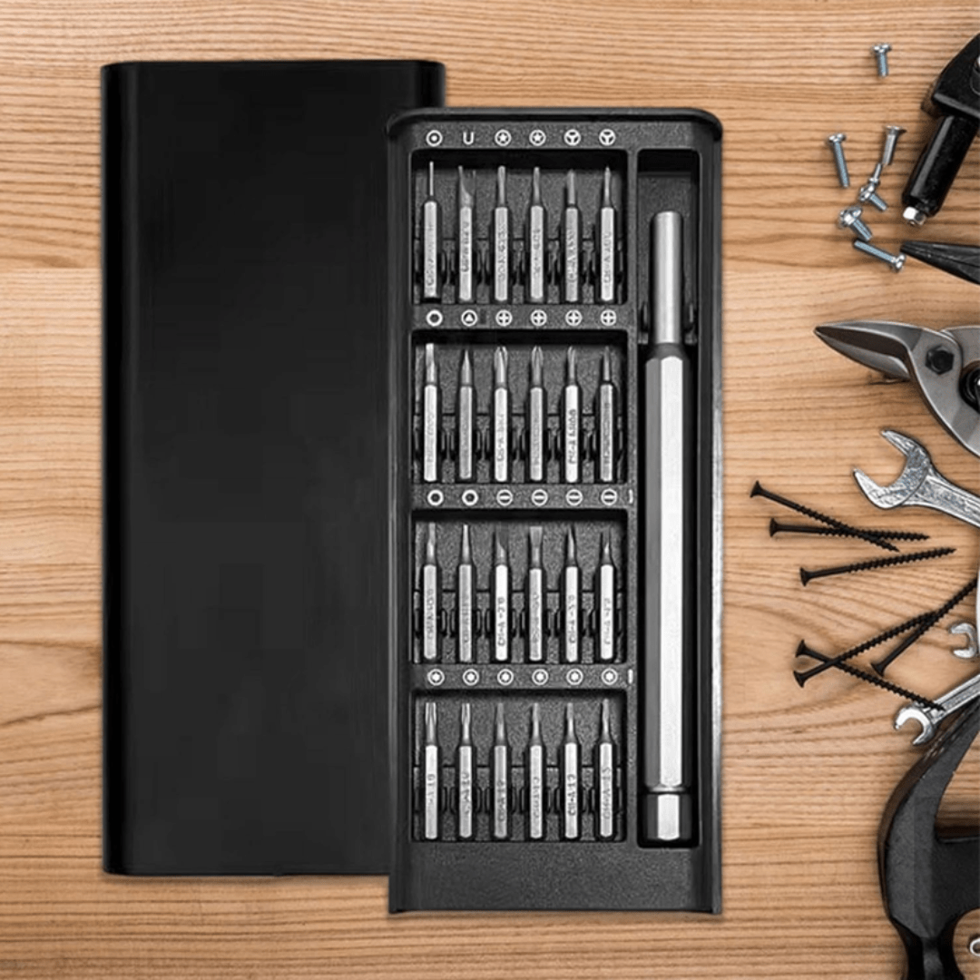 HandyGrip - 24 - in - 1 Schroevendraaierset - Multifunctioneel & Compact - Sorata