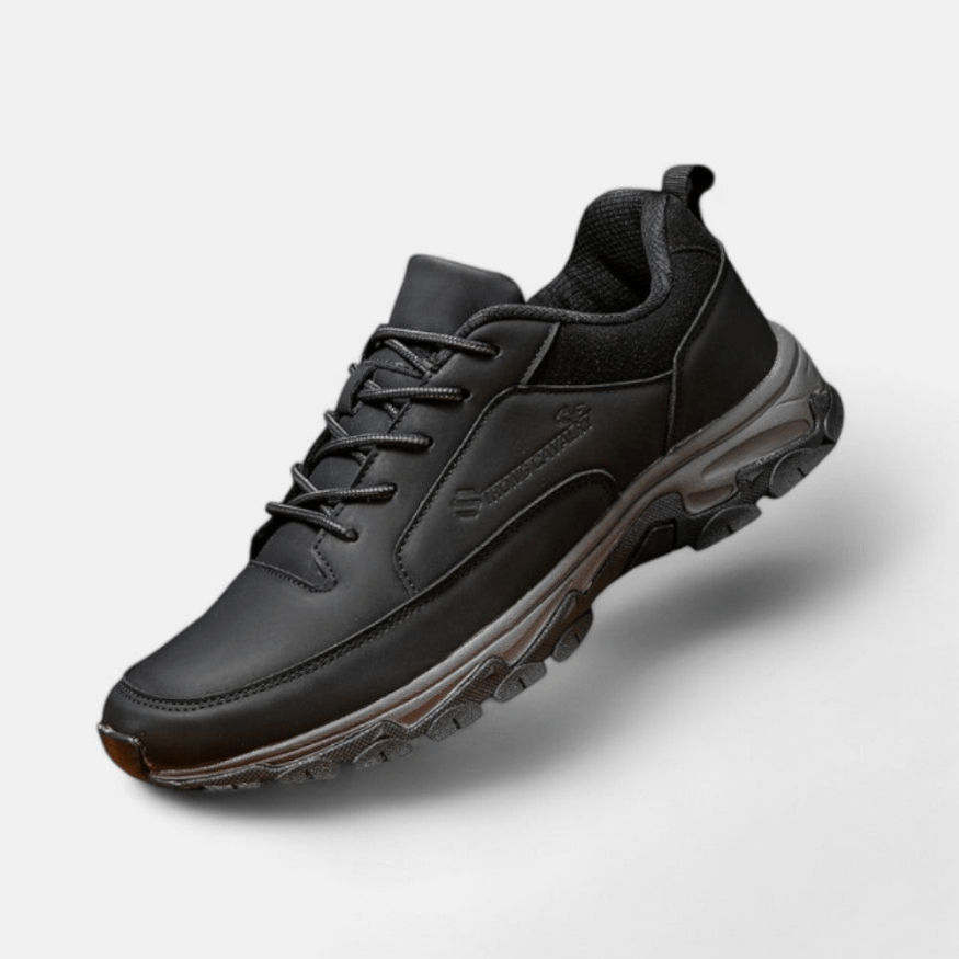 Hendrix | Heren Leren Veterschoenen | Vintage Stijl Sneakers | Comfortabel - Sorata