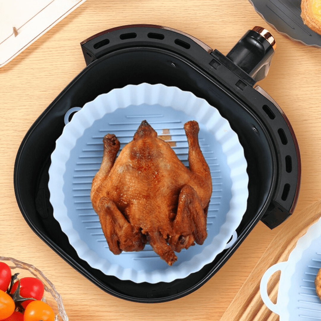Herbruikbare Siliconen Airfryer Mandje | Eenvoudig Schoon Te Maken - Sorata