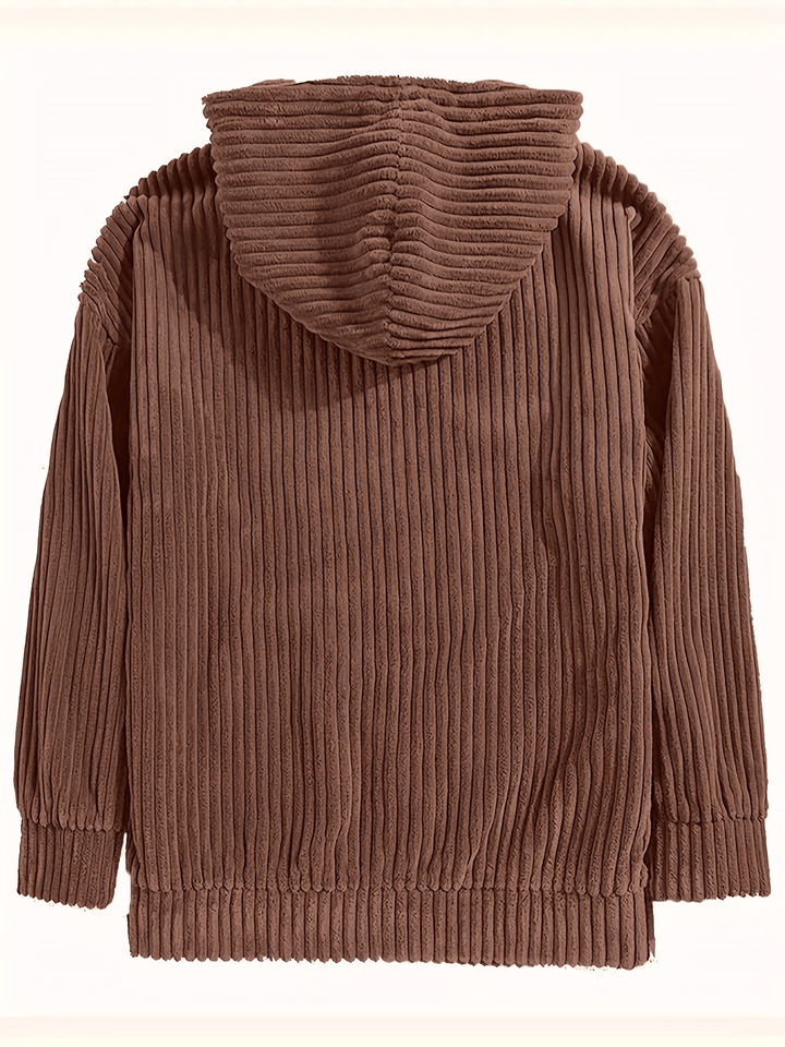 Holly Hoodie | Corduroy Trui | Dames Sweater | Jumper Vest - Sorata