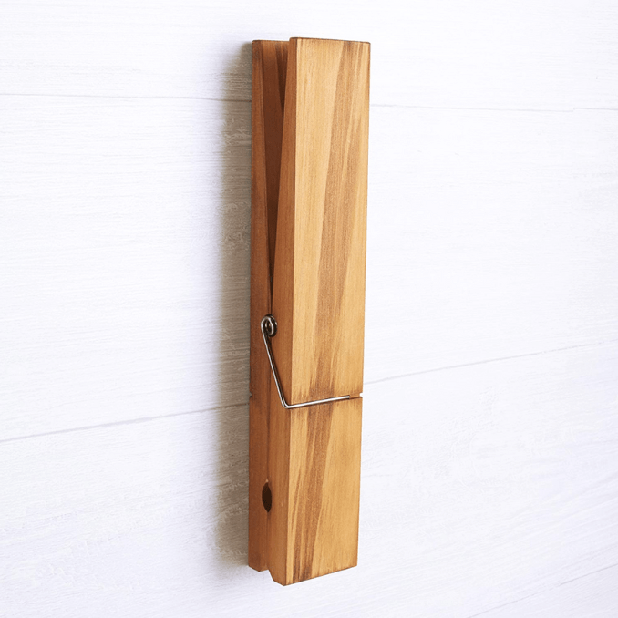 Houten Wasknijper Handdoekhouder - Functionele En Decoratieve Handdoekhouder - Sorata