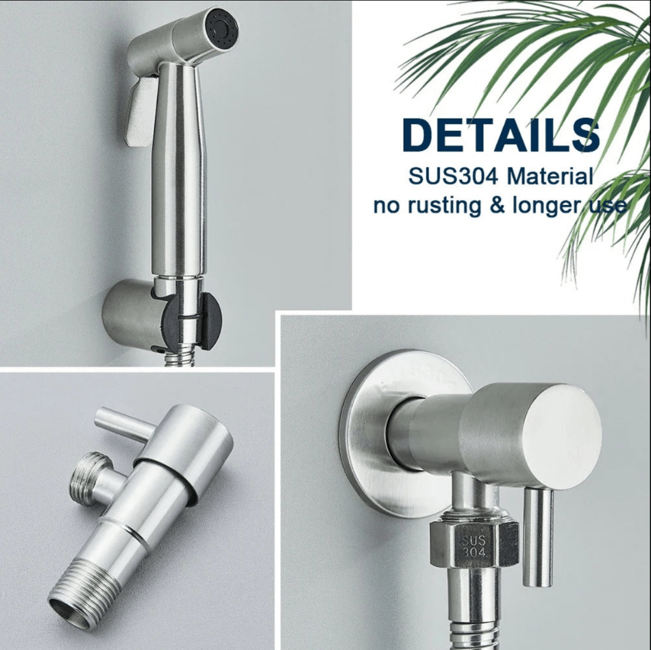 HygieneX | Toilet Bidet Sprayer | Hygiënische Reiniging | Comfortabel en Gemakkelijk - Sorata