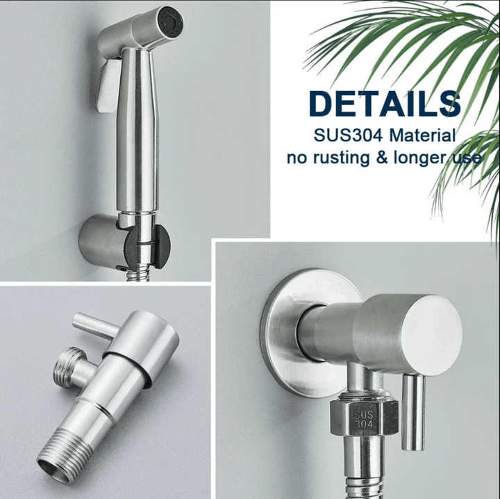 HygieneX | Toilet Bidet Sprayer | Hygiënische Reiniging | Comfortabel en Gemakkelijk - Sorata