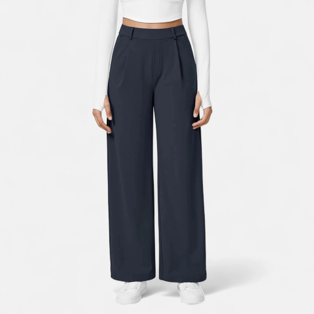 Sorata | Dames Getailleerde Rechte Pantalon Broek