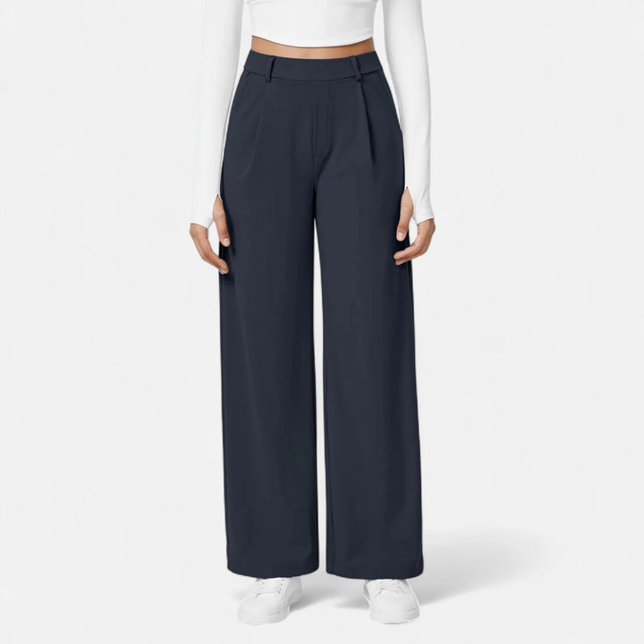 Sorata | Dames Getailleerde Rechte Pantalon Broek