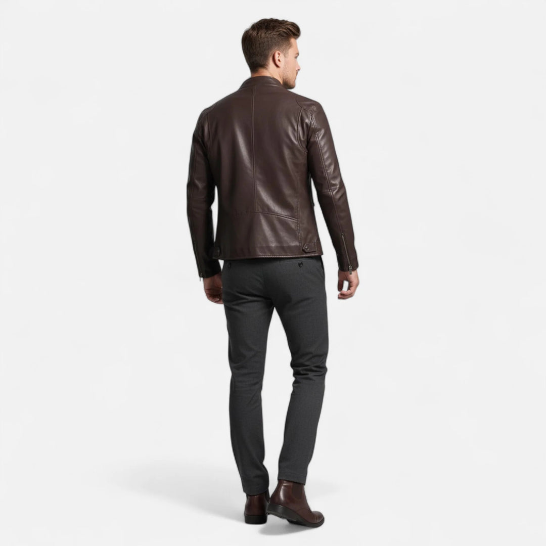 Sorata | Heren PU Rits Motorjack