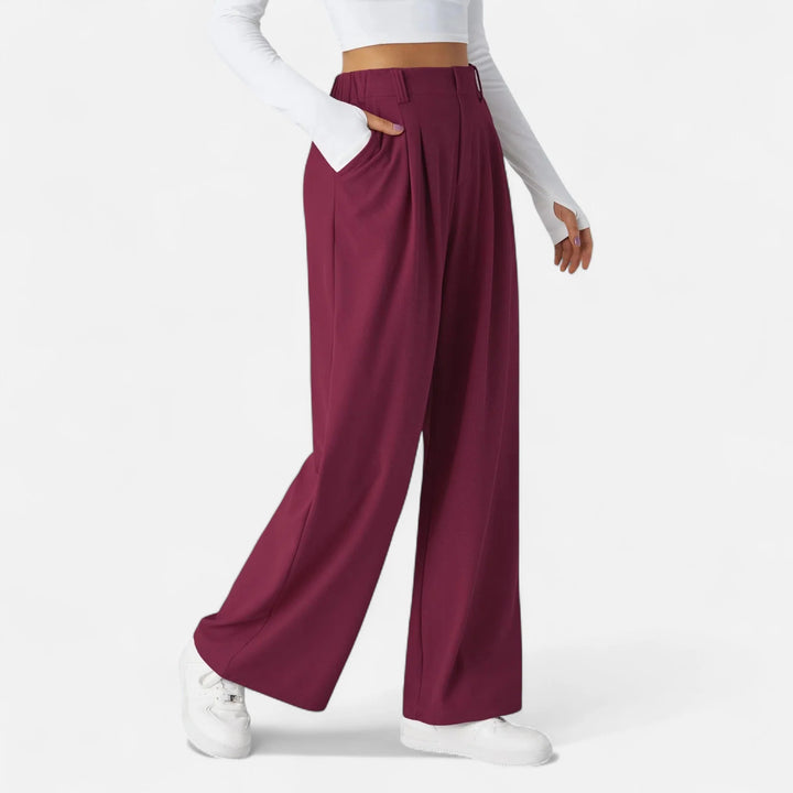 Sorata | Dames Klassieke Wide-Leg Werkpantalon Broek