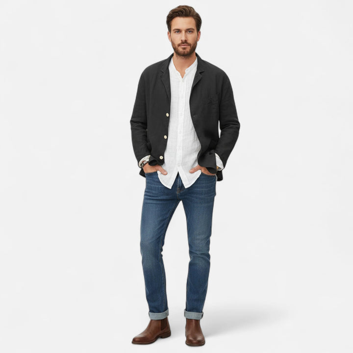 Sorata | Heren Linnen Blazer | Lichtgewicht Moderne Elegantie