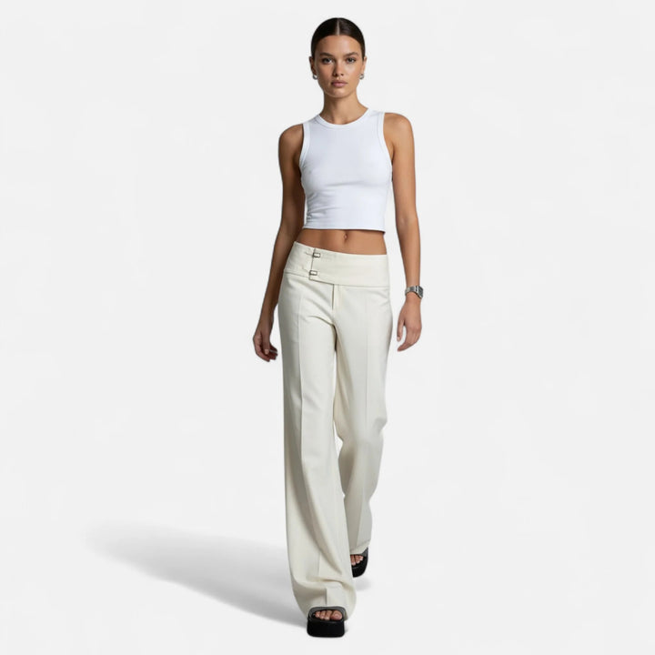 Sorata | Dames Baggy Flare Pantalon Broek