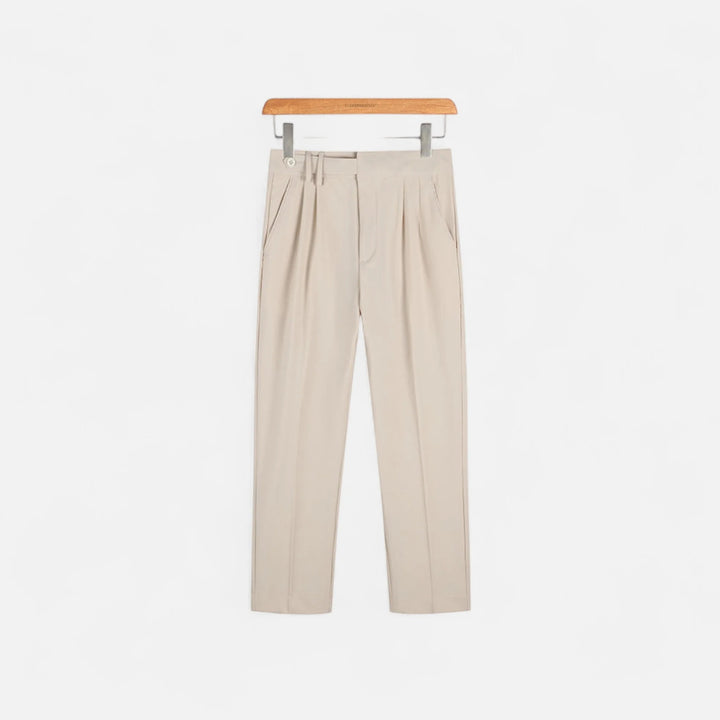 Sorata | Heren Klassieke Hoge-Taille Plooibroek
