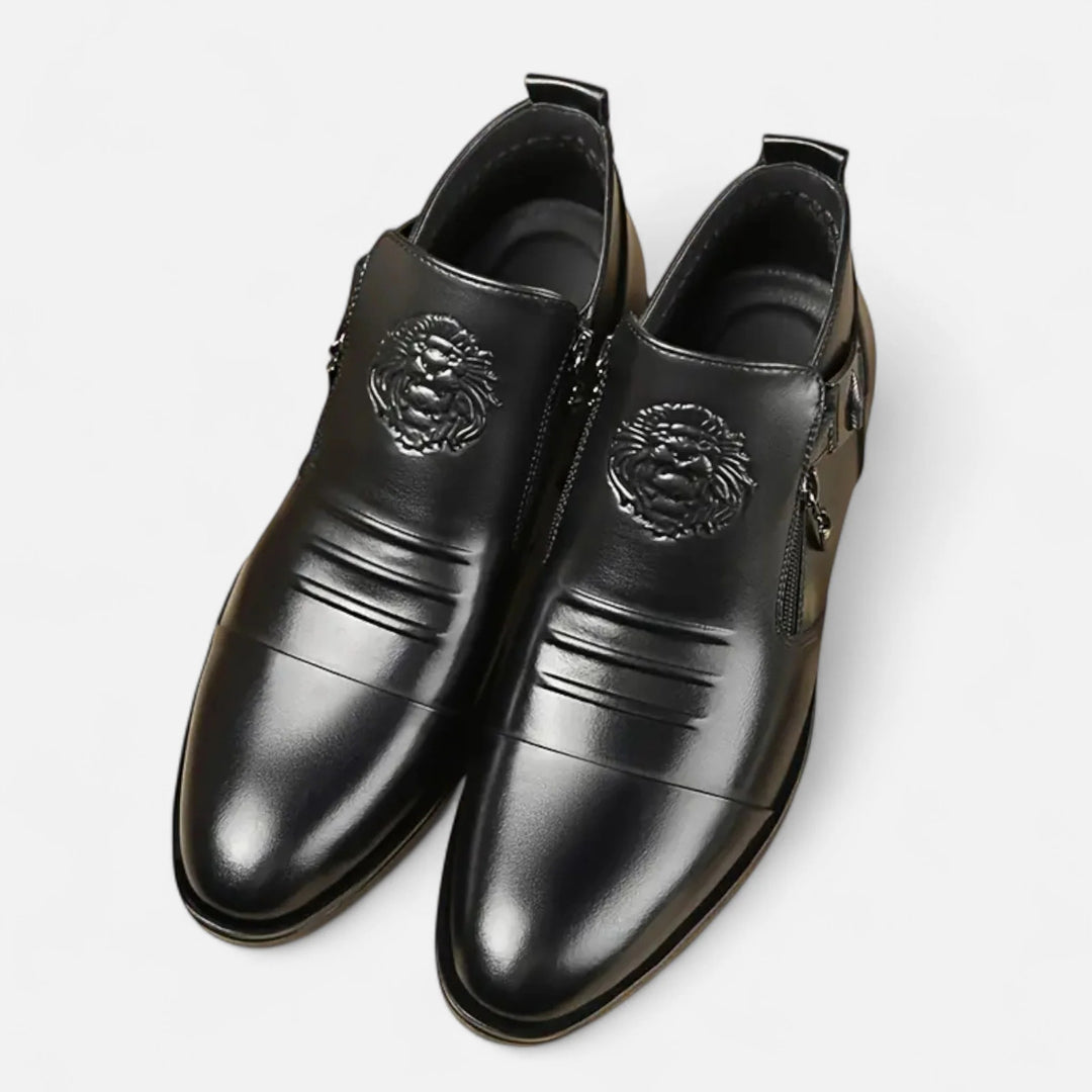 Sorata | Heren Retro Leren Enkelboots