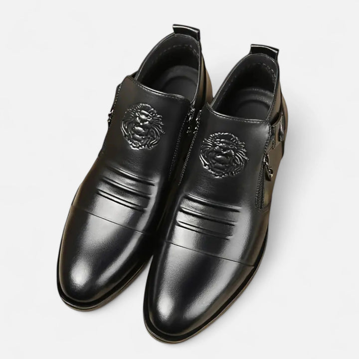 Sorata | Heren Retro Leren Enkelboots