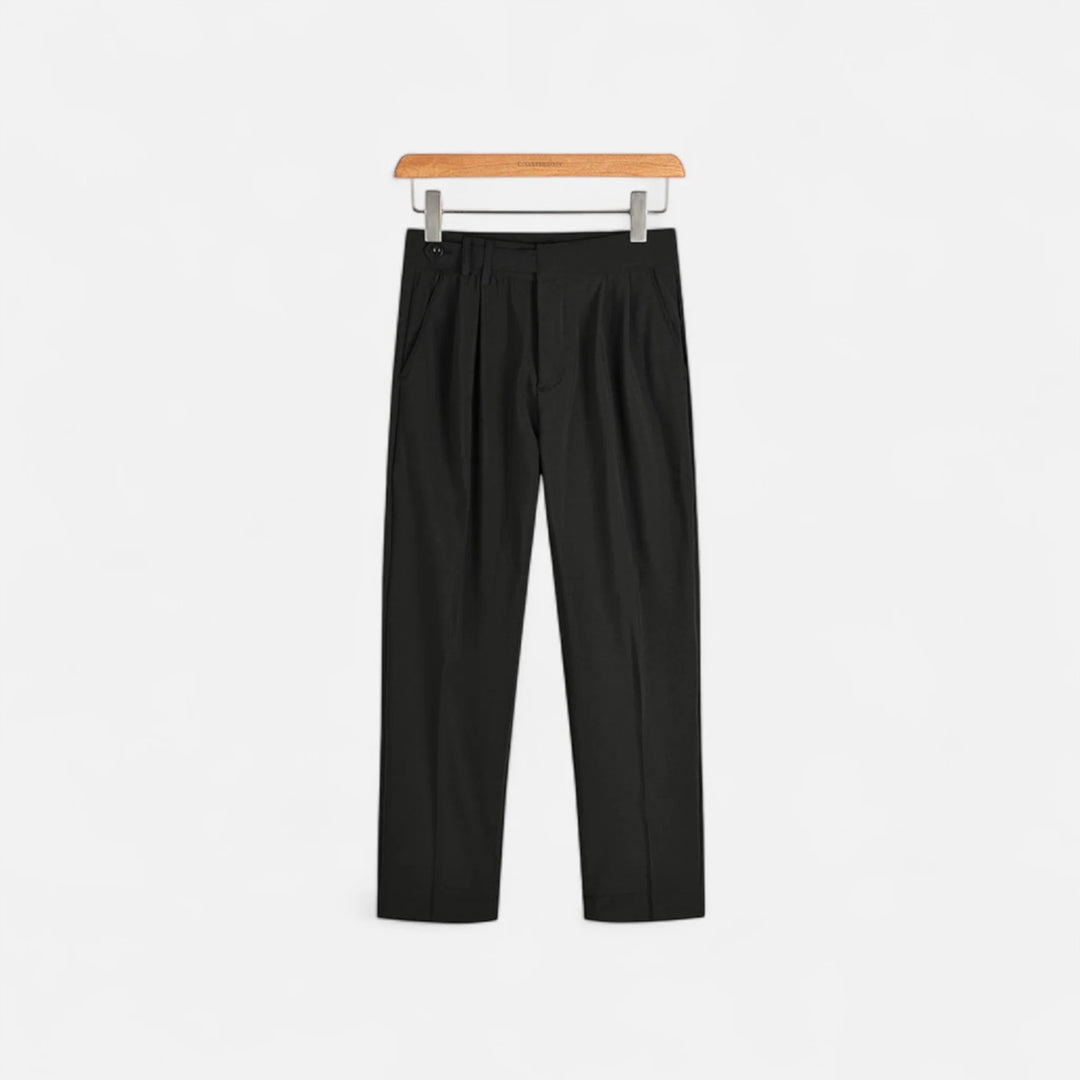 Sorata | Heren Klassieke Hoge-Taille Plooibroek