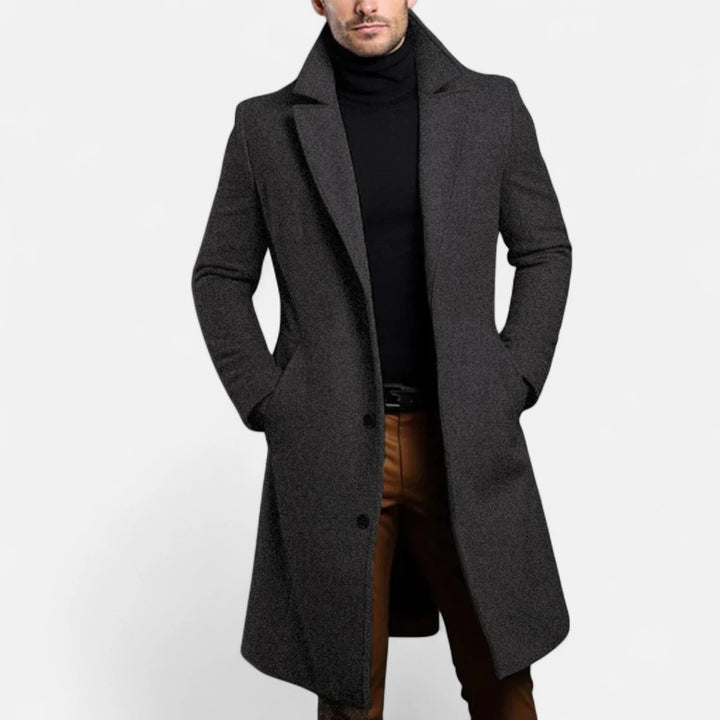 Sorata | Heren Klassieke Jas | Overcoat | Tijdloze Verfijnde Elegantie