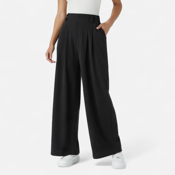Sorata | Dames Klassieke Wide-Leg Werkpantalon Broek