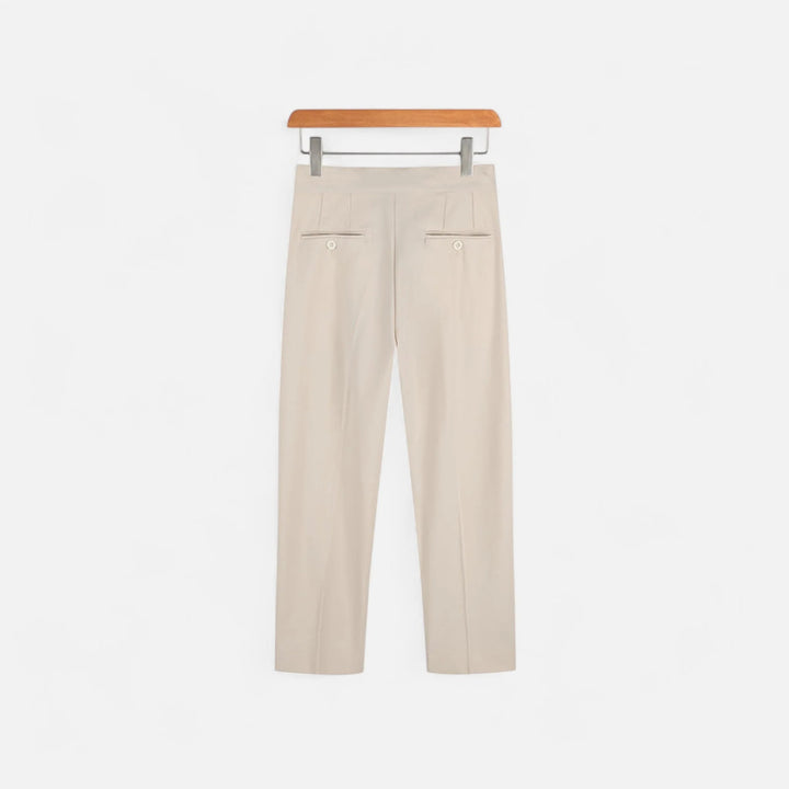 Sorata | Heren Klassieke Hoge-Taille Plooibroek