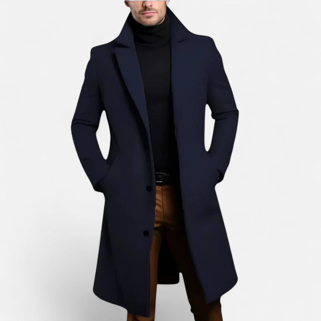 Sorata | Heren Klassieke Jas | Overcoat | Tijdloze Verfijnde Elegantie