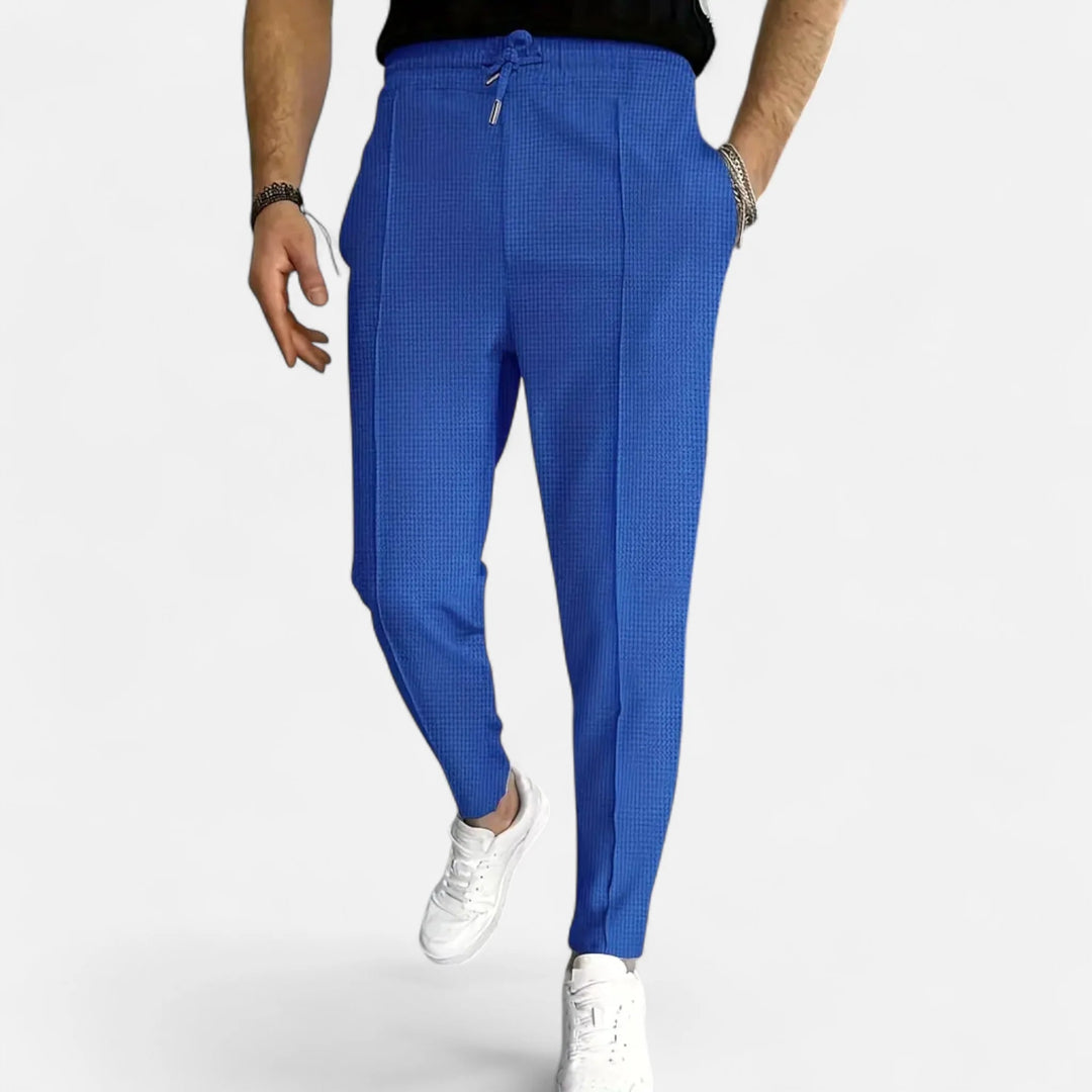 Sorata | Heren Klassieke Wafel Knit Pantalon
