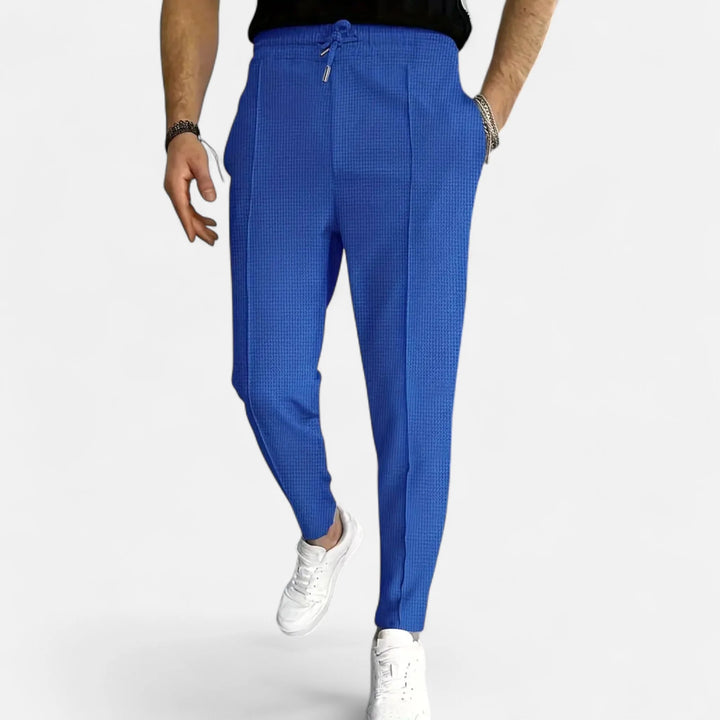 Sorata | Heren Klassieke Wafel Knit Pantalon