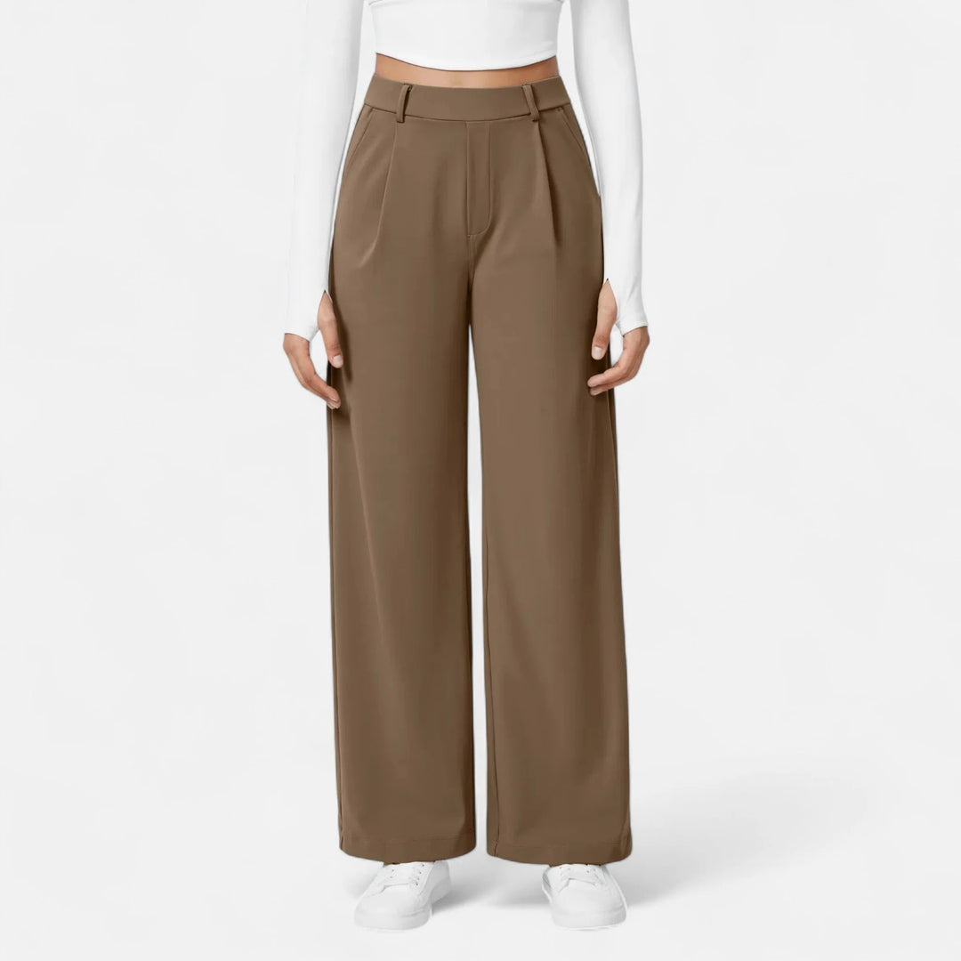 Sorata | Dames Getailleerde Rechte Pantalon Broek