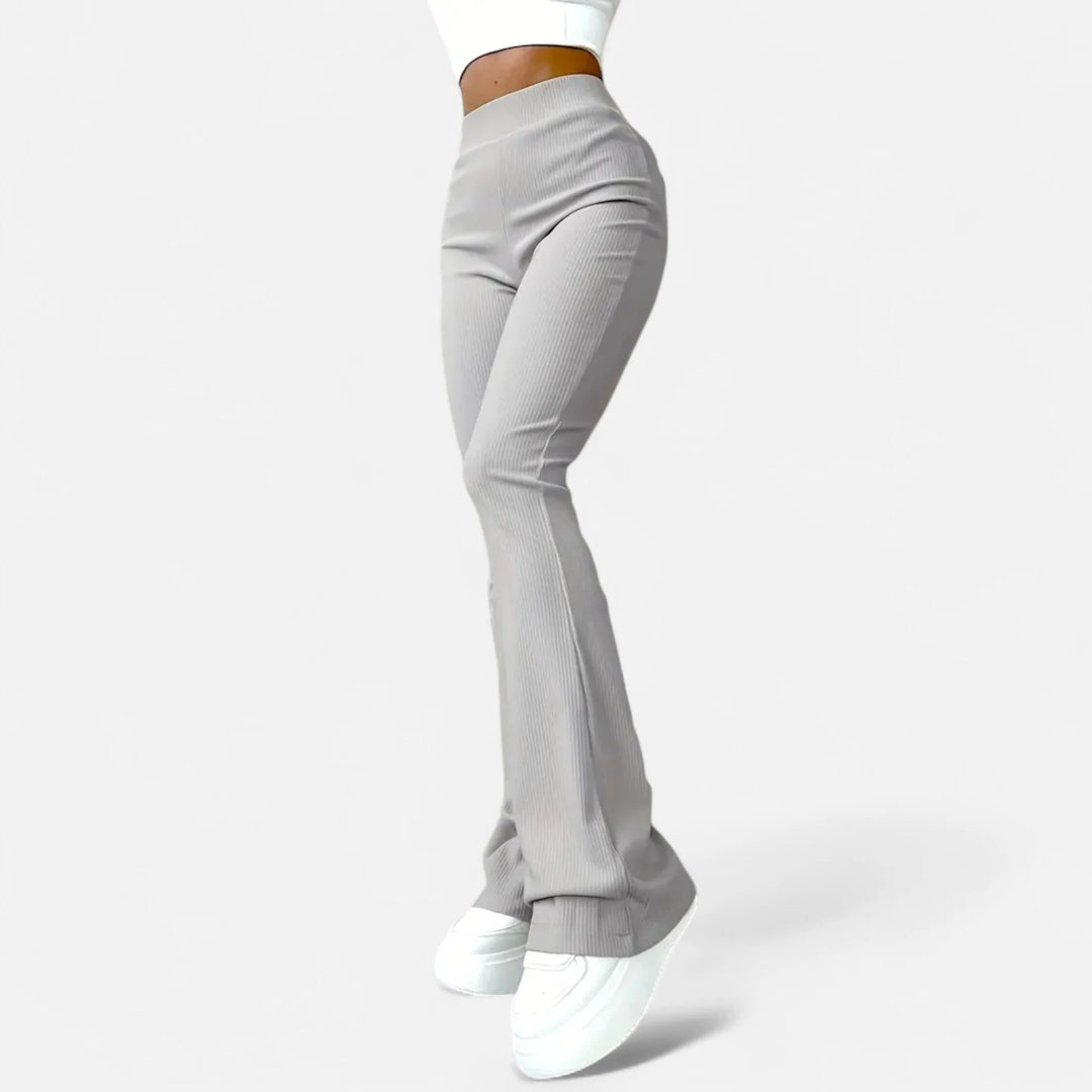 Sorata | Dames Slim Fit Geribde Pantalon