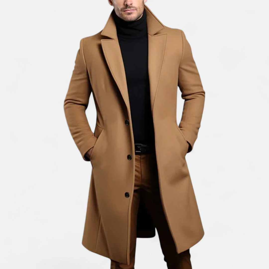 Sorata | Heren Klassieke Jas | Overcoat | Tijdloze Verfijnde Elegantie
