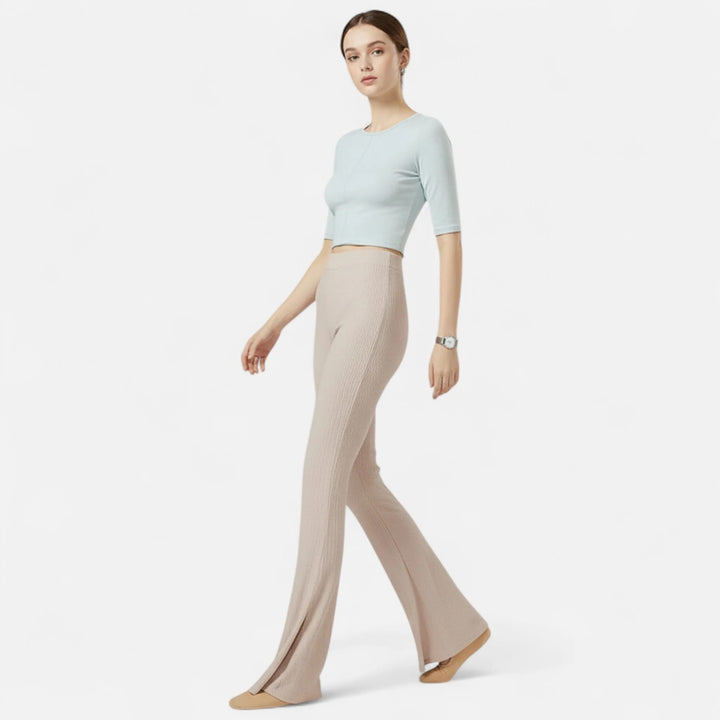 Sorata | Dames Geplooide Wide-Leg Pantalon Broek
