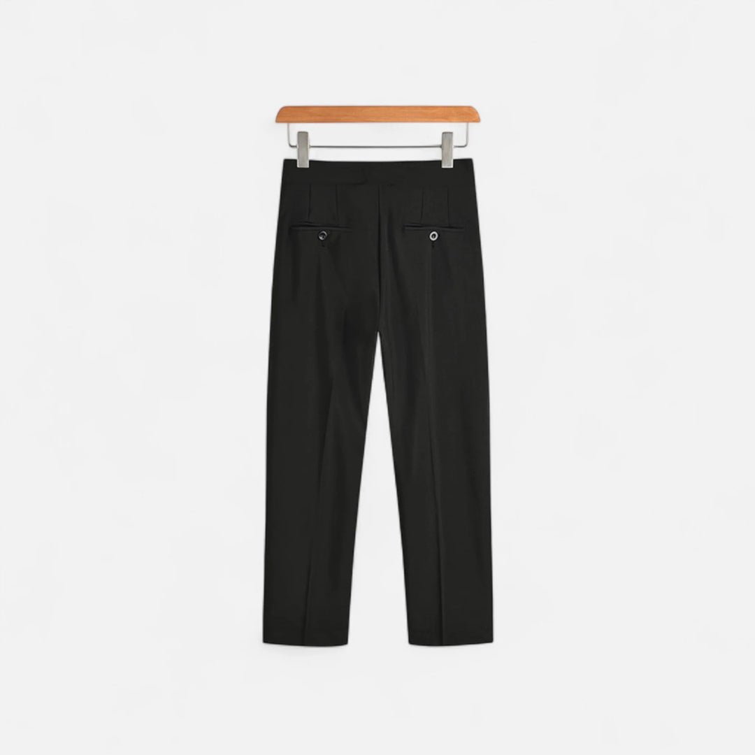 Sorata | Heren Klassieke Hoge-Taille Plooibroek